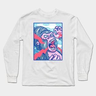 Angry Gorilla Long Sleeve T-Shirt